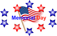 Memorial Day - May 27, 2019